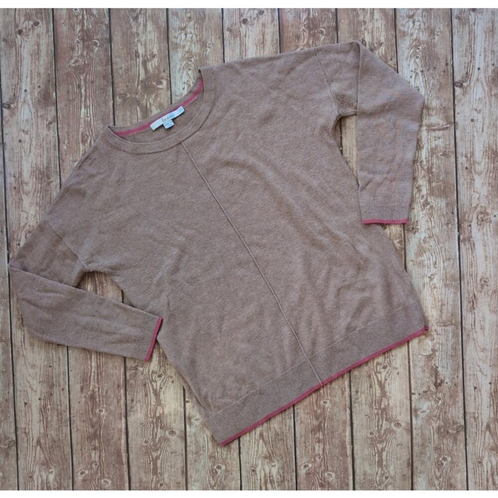 Boden Wool Cashmere Blend Crewneck Sweater  - Lightweight -Size US 4 WV037